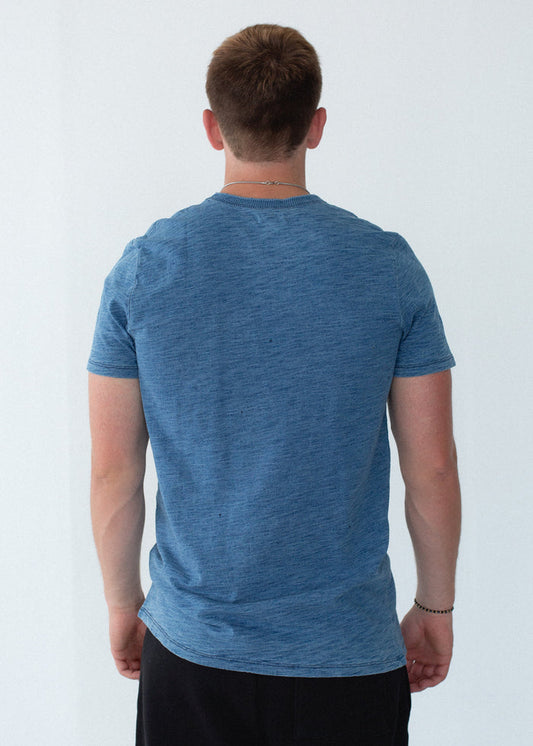 Distressed Indigo Tee