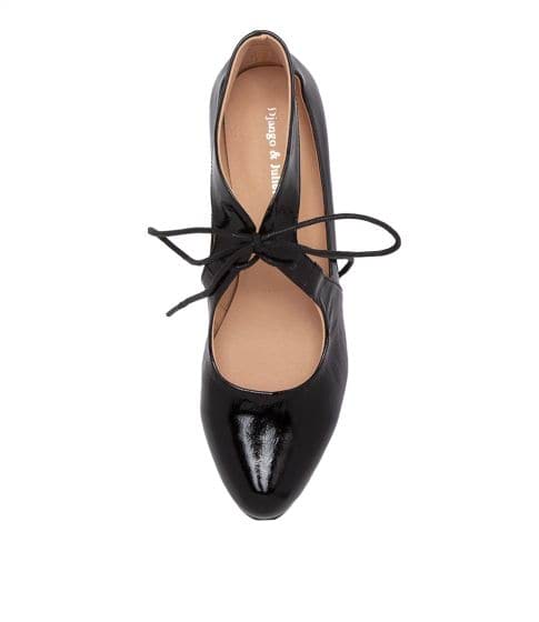 DJANGO & JULIETTE EWING- BLACK PATENT