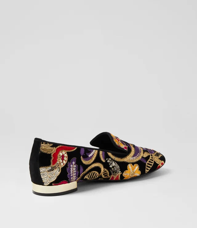 DJANGO & JULIETTE FAIRES BLACK EMBRO VELVET