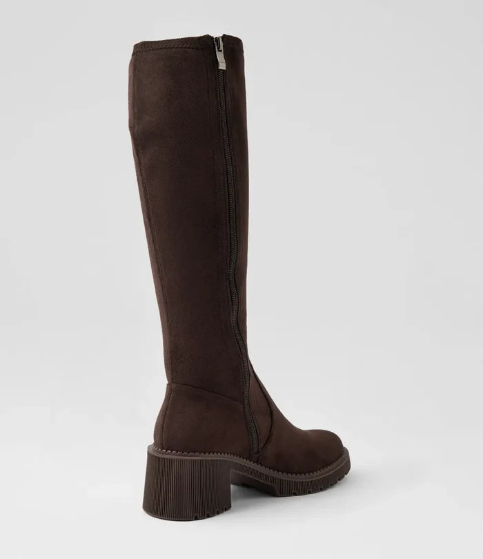 DJANGO & JULIETTE ZINA BOOT CHOCOLATE