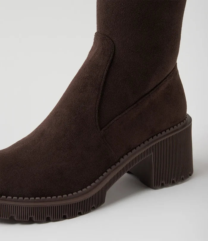 DJANGO & JULIETTE ZINA BOOT CHOCOLATE