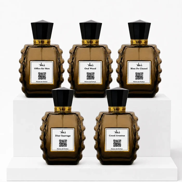 Dubai Deal 5 Premium 100ml Inspired Perfumes By Zaid Attar Wale