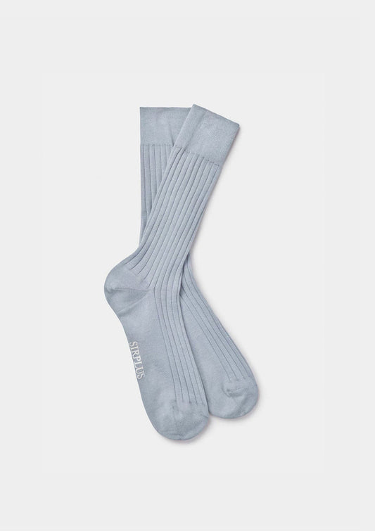 Dusty Blue Dress Socks, Socks - SIRPLUS