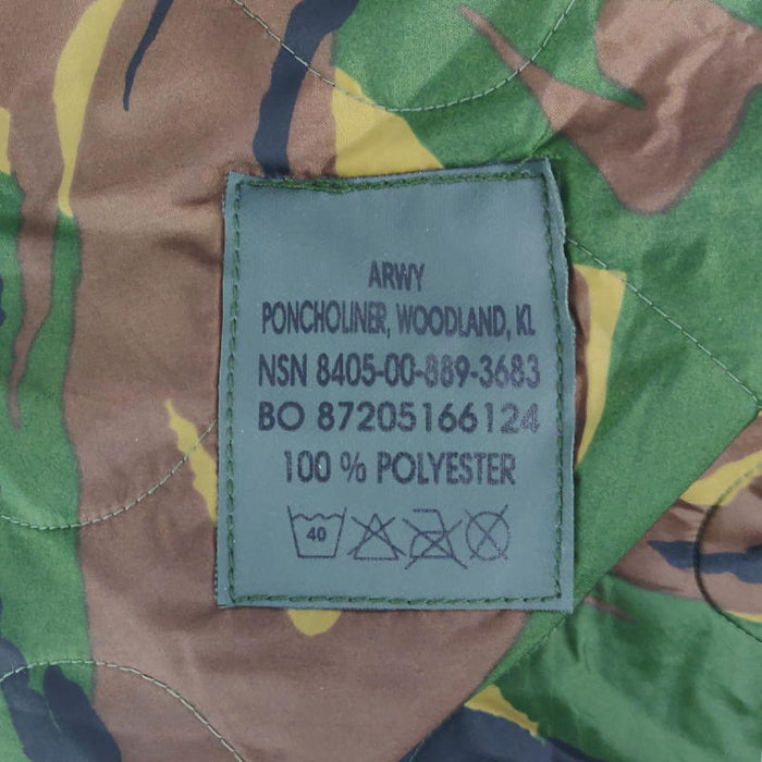 Dutch Army DPM Poncho Liner - Dutch Army Surplus - Ponchos