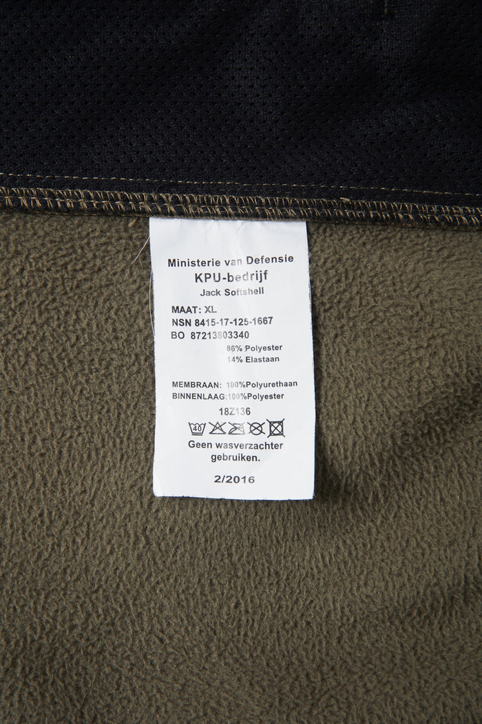 Dutch Military Soft Shell Field Jacket / FIFTH Modify