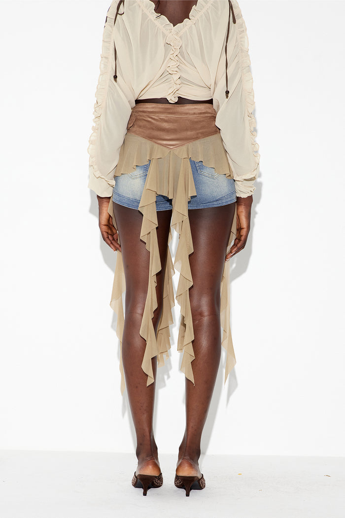 Eartha Fringe Belt