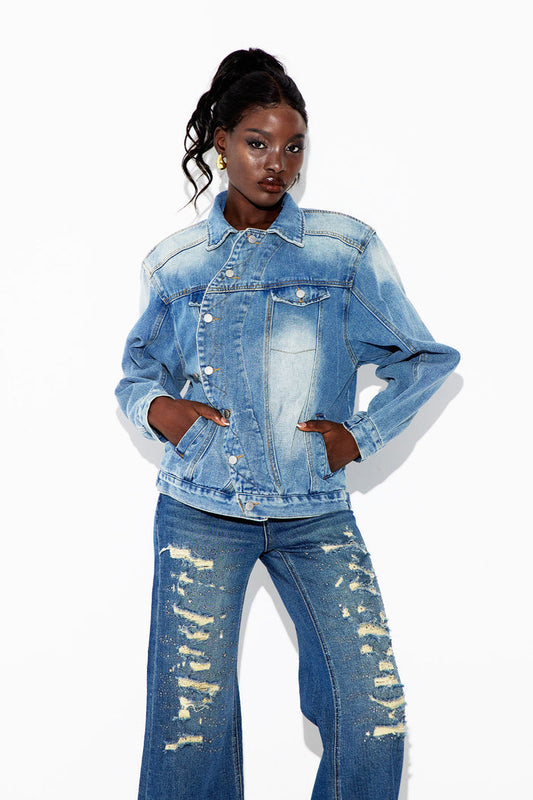 Ebbe Deconstruct Denim Jacket