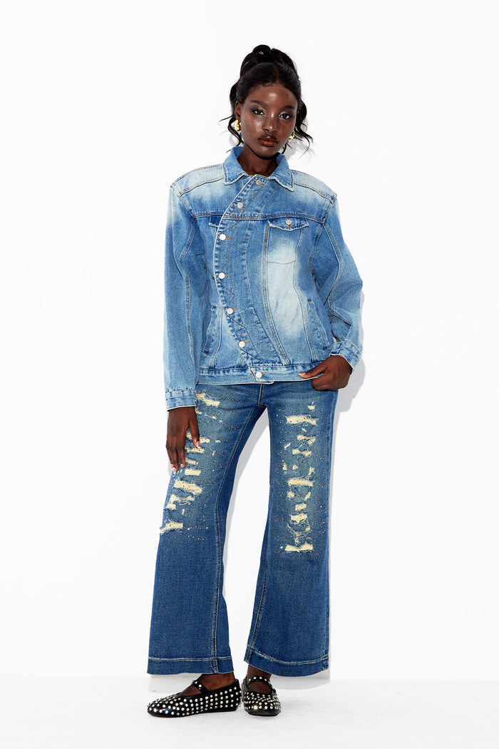 Ebbe Deconstruct Denim Jacket