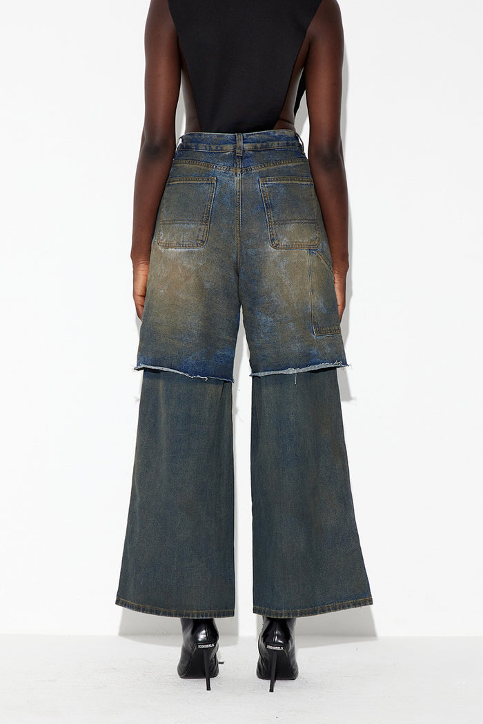 Echthigern Deconstruct Ripped Jeans