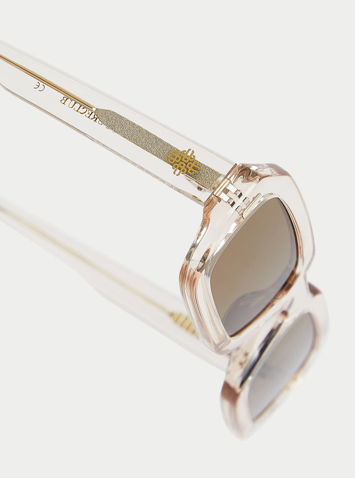 EMBLEM SUNGLASSES - CHAMPAGNE