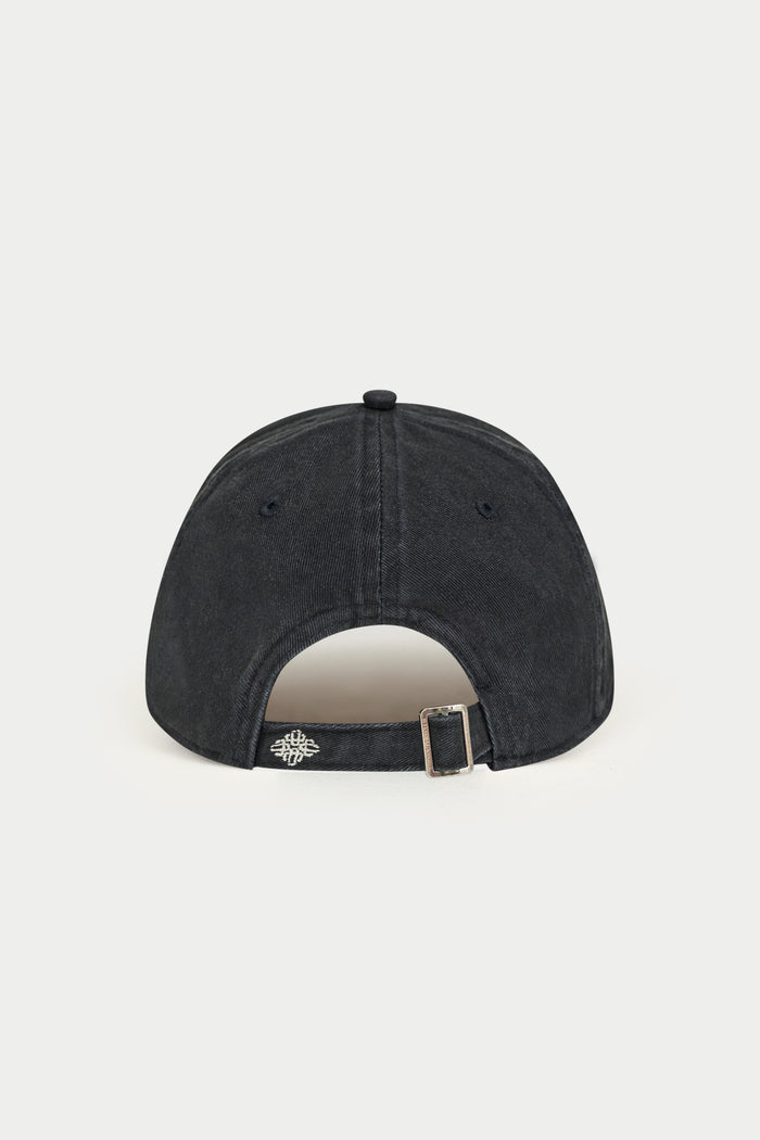 EMBROIDERY CREST CAP - NAVY