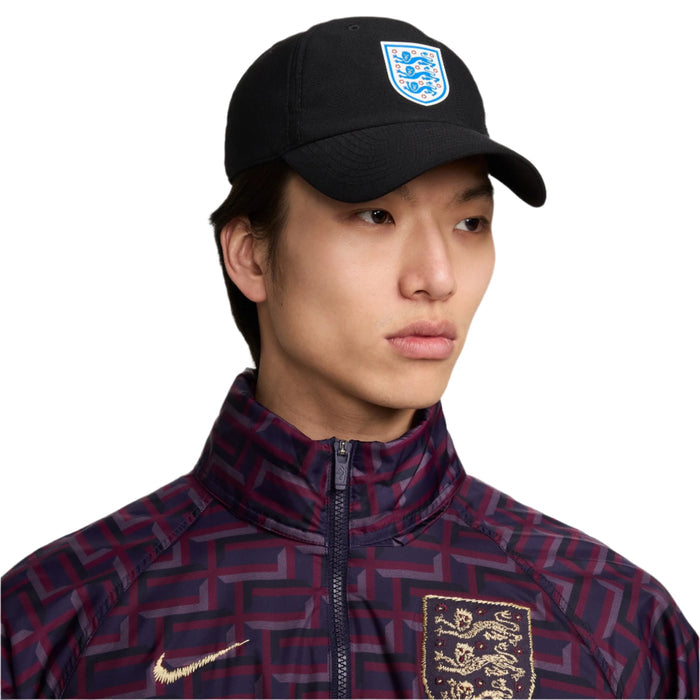 NIKE England Dri-FIT Club Unstructured Swoosh Cap - FN5028 010