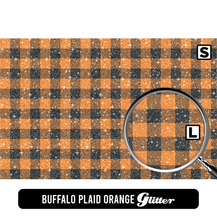 Buffalo Plaid Orange