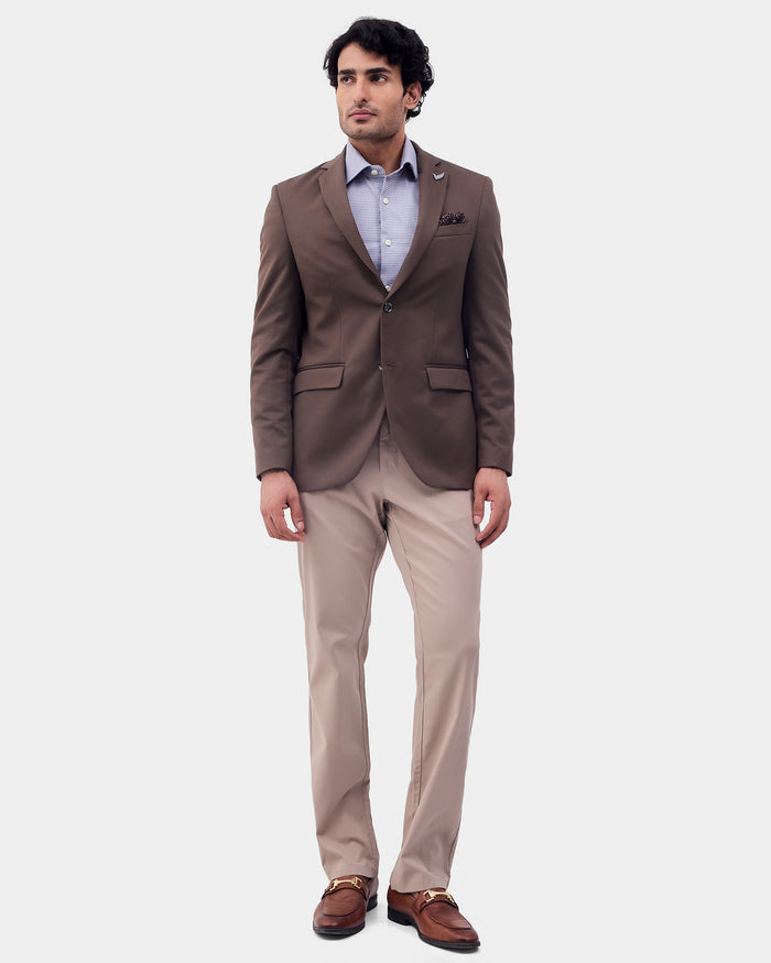 Fawn Textured Khakis - Etna