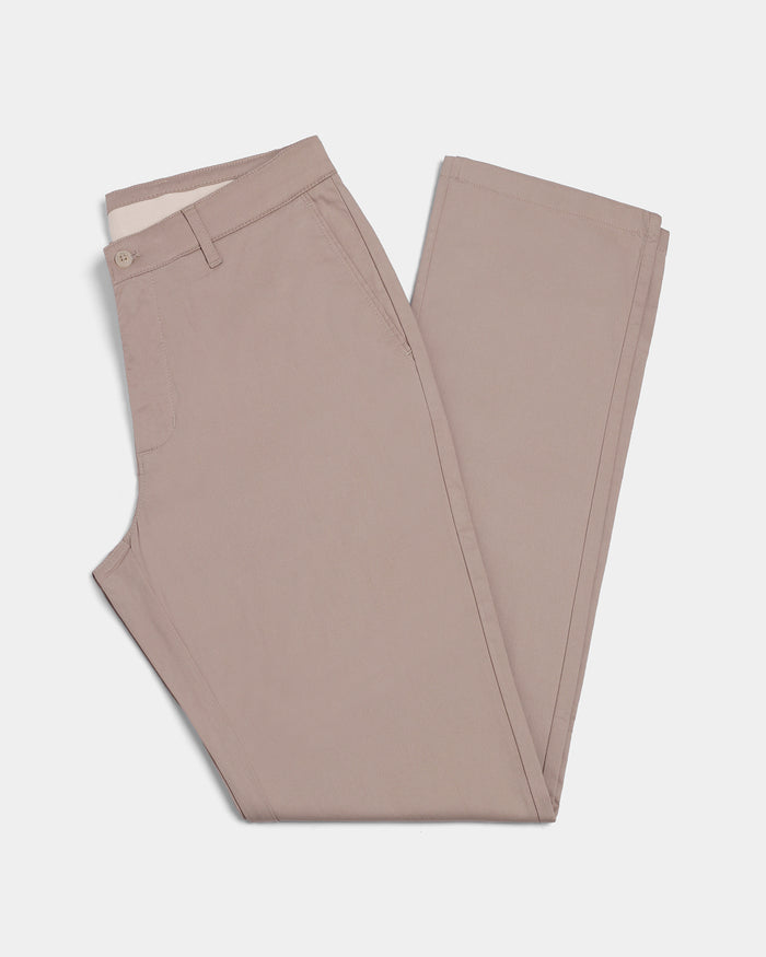 Fawn Textured Khakis - Etna