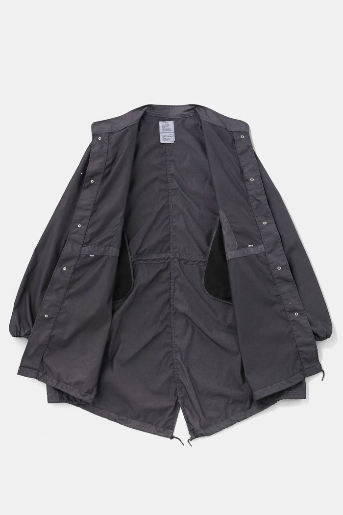 Fifth Over-Dyed Cotton Snow Fishtail JKT Gray