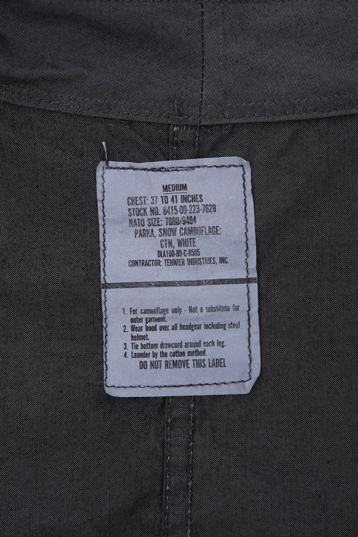 Fifth Over-Dyed Cotton Snow Fishtail JKT Gray