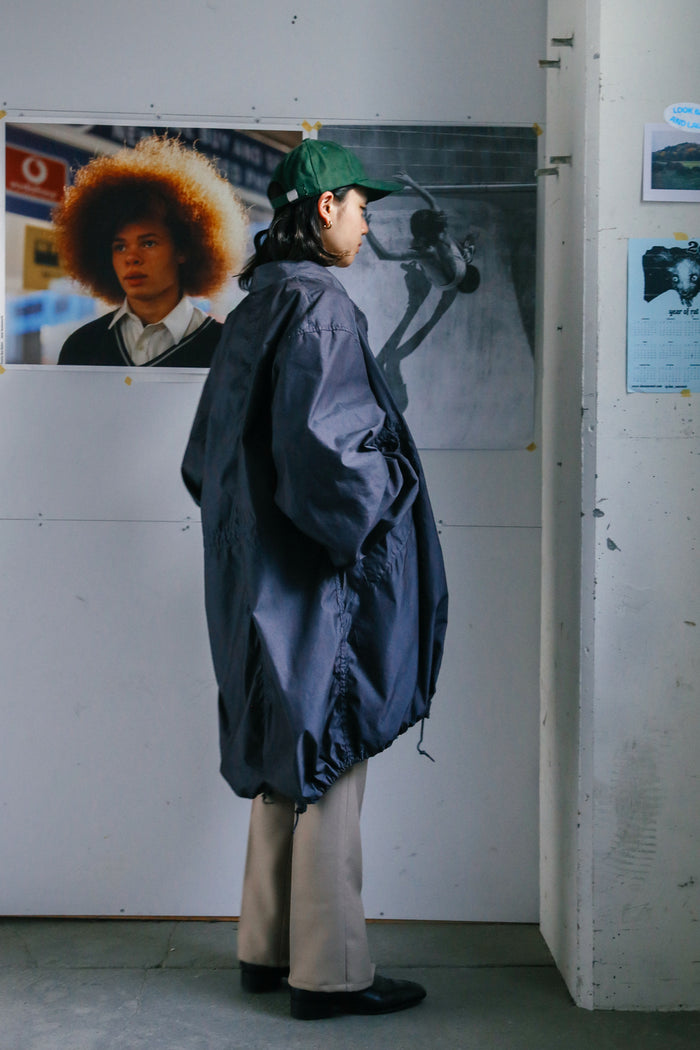 Fifth Over-Dyed Cotton Snow Fishtail JKT Gray