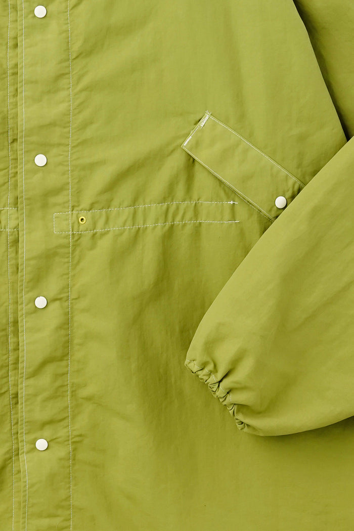 Fifth Over-Dyed Nylon Snow Fishtail JKT Lime Green