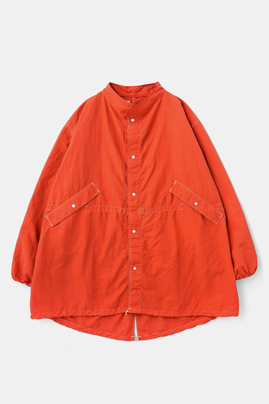 Fifth Over-Dyed Nylon Snow Fishtail JKT Orange