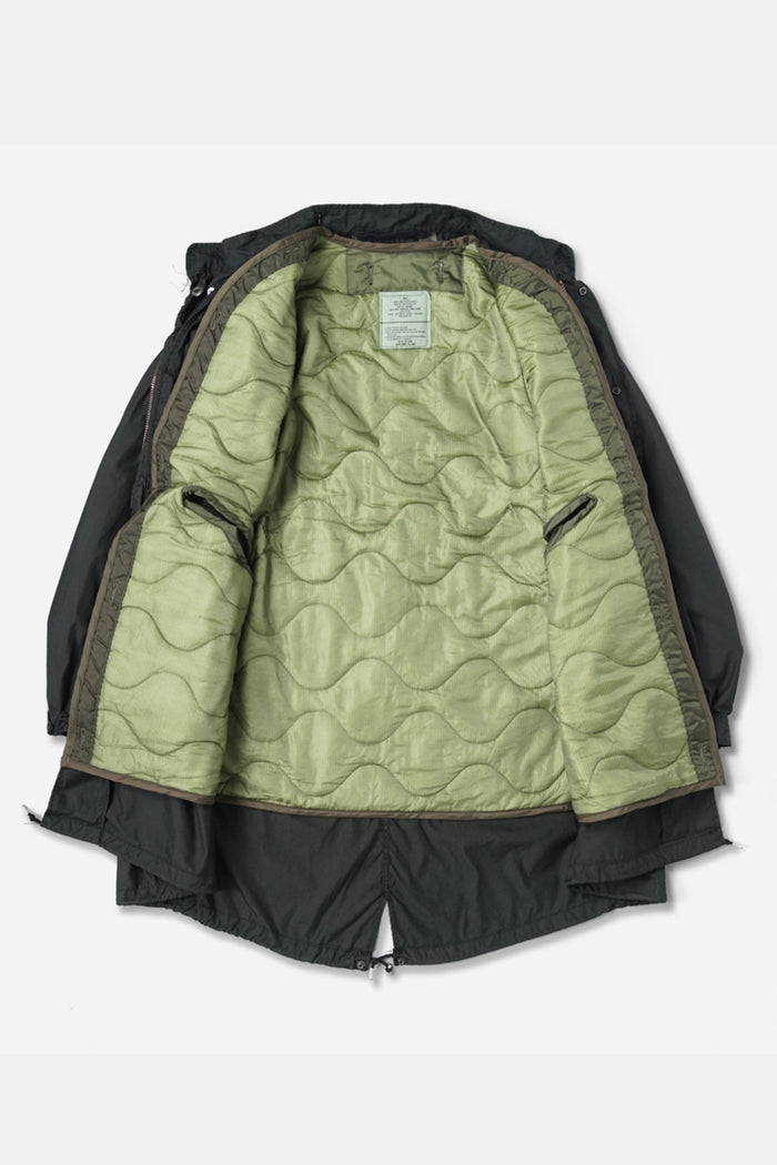 FIFTH x M-65 Fishtail Over-Dyed BLK
