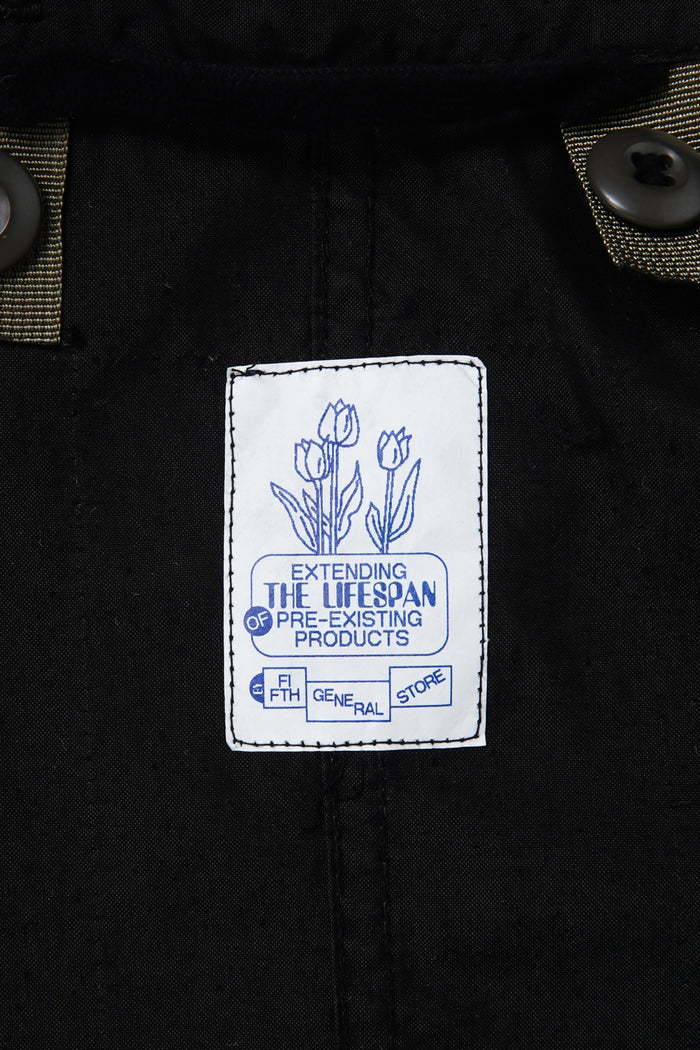 FIFTH x M-65 Fishtail Over-Dyed BLK
