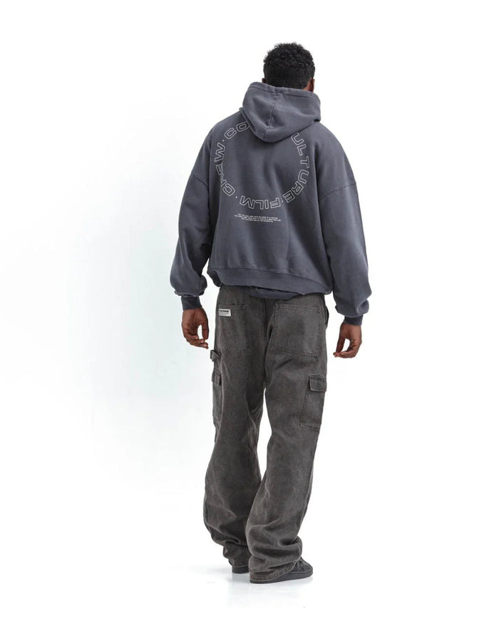 FILM CREW HOODIE INDIA INK - COLD CULTURE #man