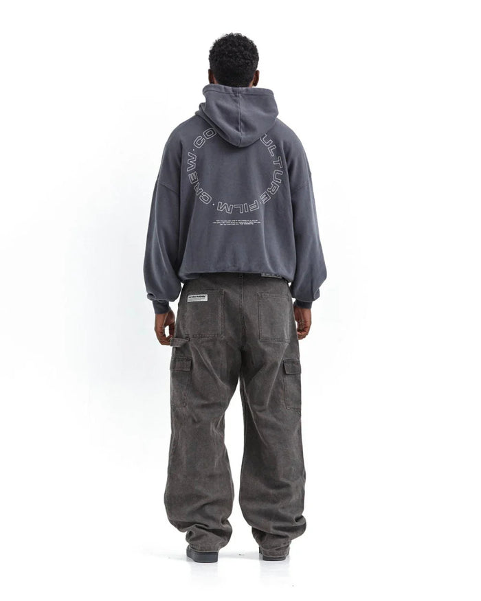 FILM CREW HOODIE INDIA INK - COLD CULTURE #man