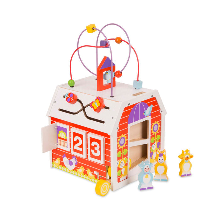 First Play Slide, Sort & Roll Activity Barn - Wee Bee Baby Boutique