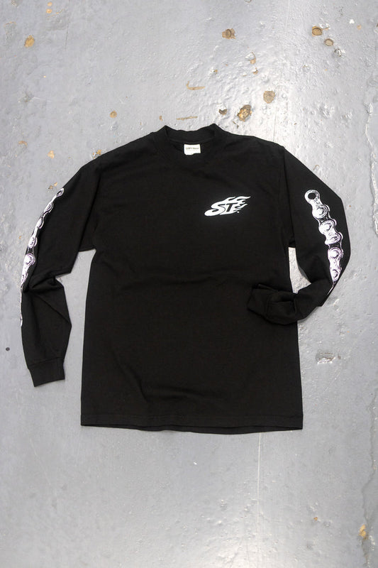 Flame:Chain Garment Dye Long Sleeve