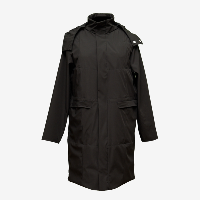 smart travel jacket holding up to 7kg of essentials hands free