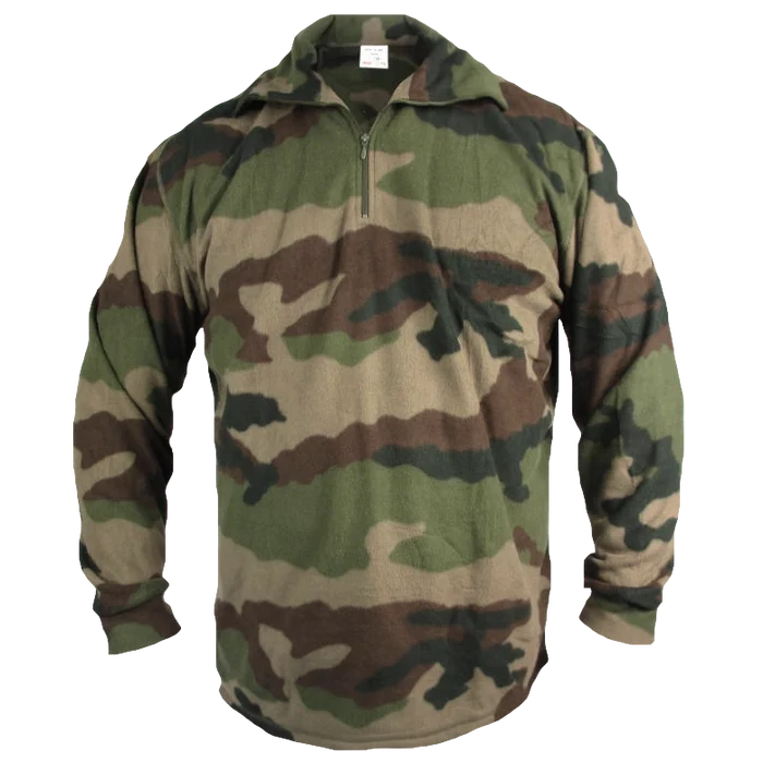 French Army CCE Fleece Top - French Army Surplus - Fleeces & Jerseys