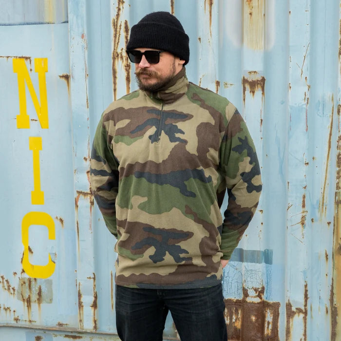 French Army CCE Fleece Top - French Army Surplus - Fleeces & Jerseys