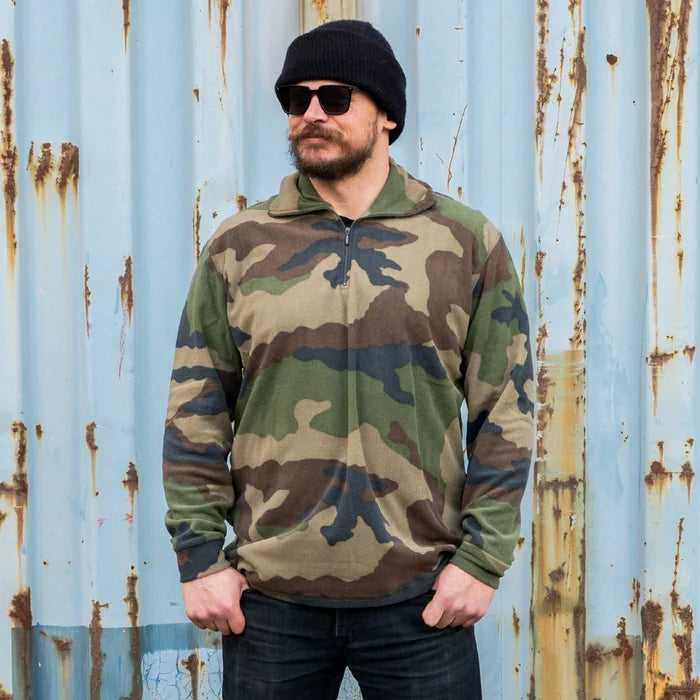 French Army CCE Fleece Top - French Army Surplus - Fleeces & Jerseys