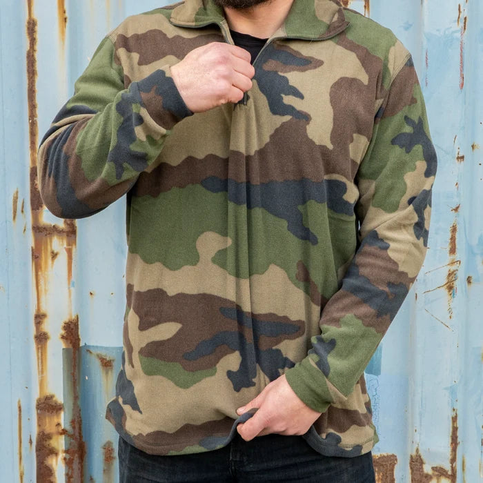 French Army CCE Fleece Top - French Army Surplus - Fleeces & Jerseys