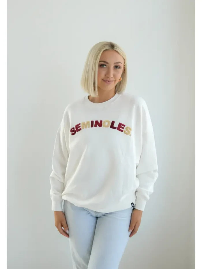 FSU - Chenille Crewneck Sweater
