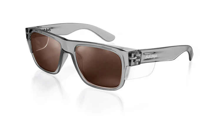Fusions Graphite Frame Brown Polarised Lens FGBRP100