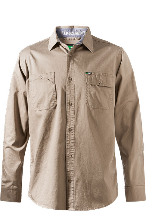 FXD Work Shirts Tailored Fit, 360 Degree Stretch LSH-1