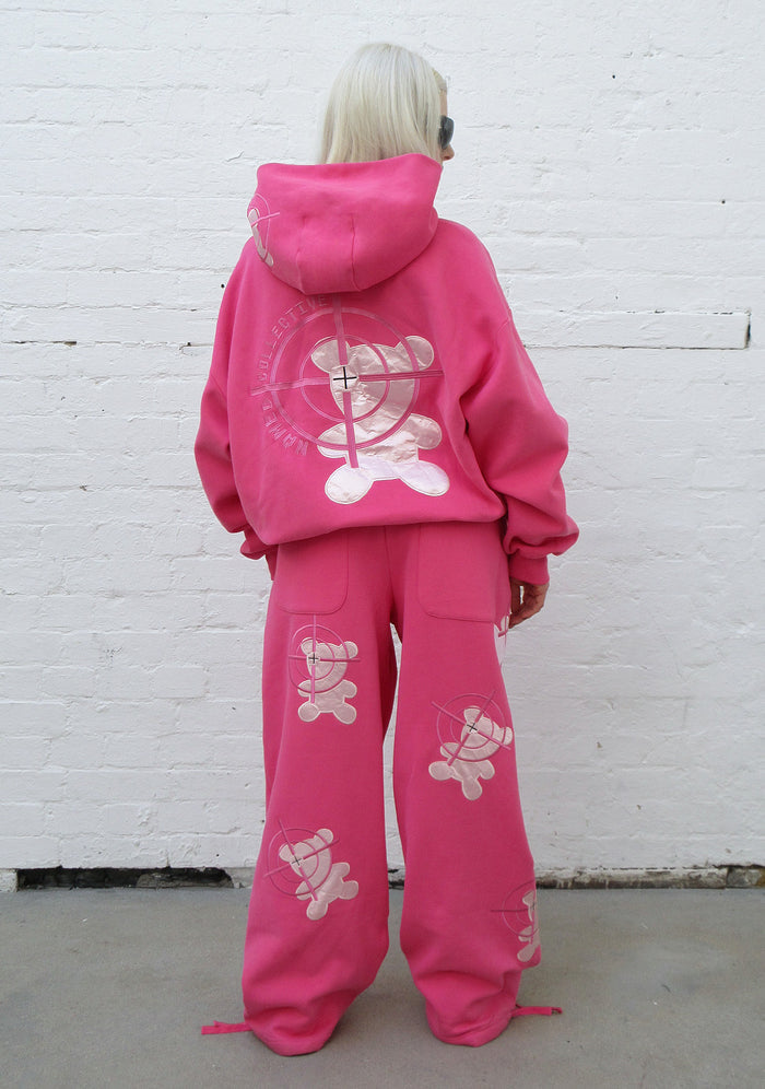 GAMER PULLOVER HOODIE HOT PINK