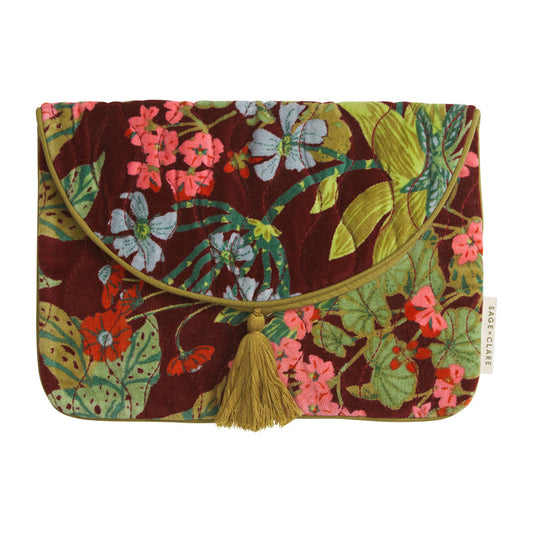 Genevieve Velvet Clutch
