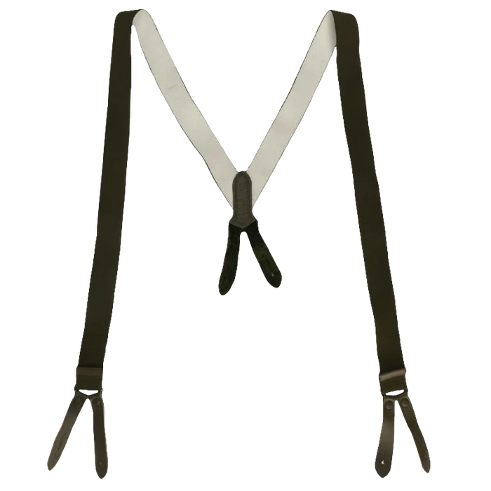 German Army Button Suspenders - German Army Surplus - Belts & Suspenders
