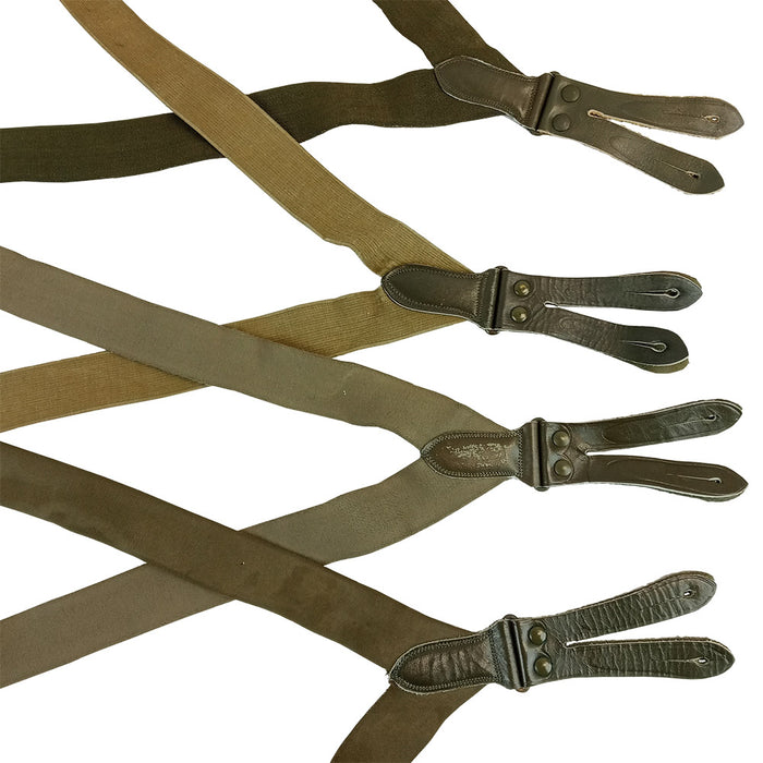German Army Button Suspenders - German Army Surplus - Belts & Suspenders