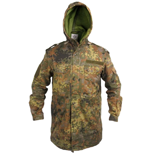 German Army Flecktarn Parka - German Army Surplus - Parkas