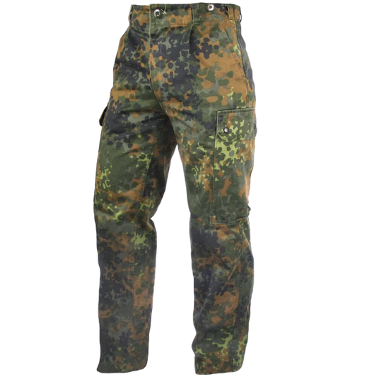 German Flecktarn Trousers - German Army Surplus - Combat Trousers
