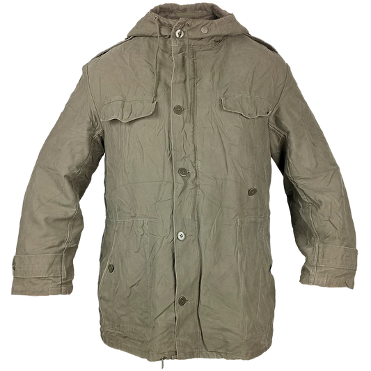 German Olive Drab Lined Parka - German Army Surplus - Parkas