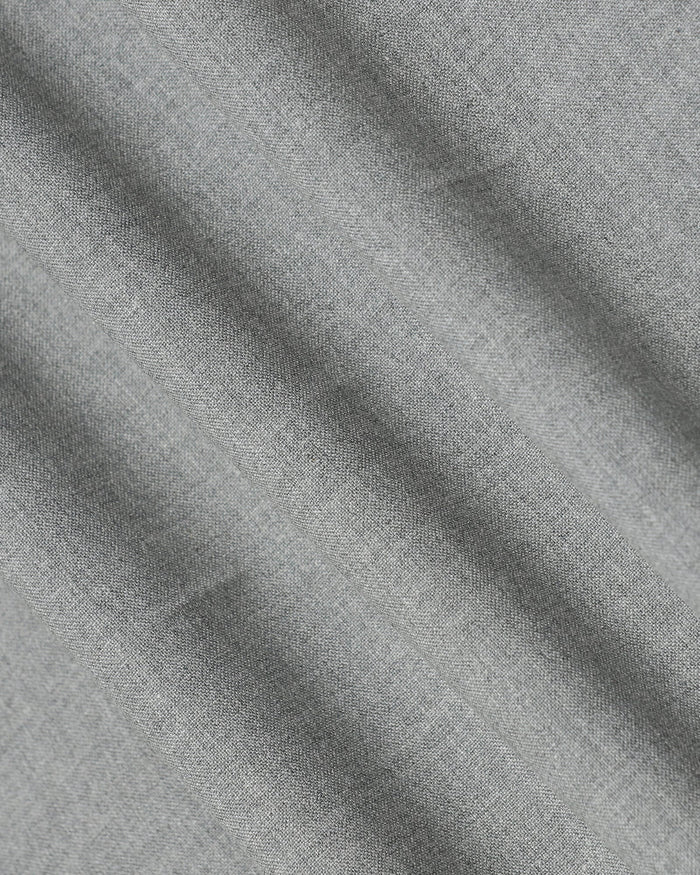 Grey Solid Trouser - Donny