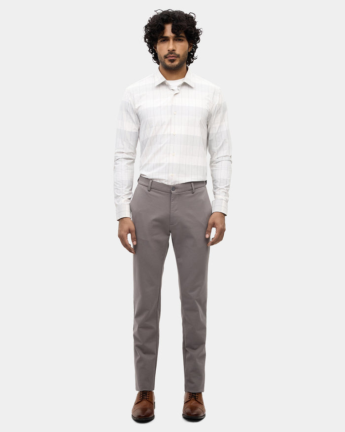 Grey TechPro Solid Khakis - Ziea