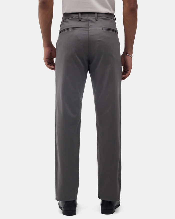 Grey Textured Khakis - Triglav