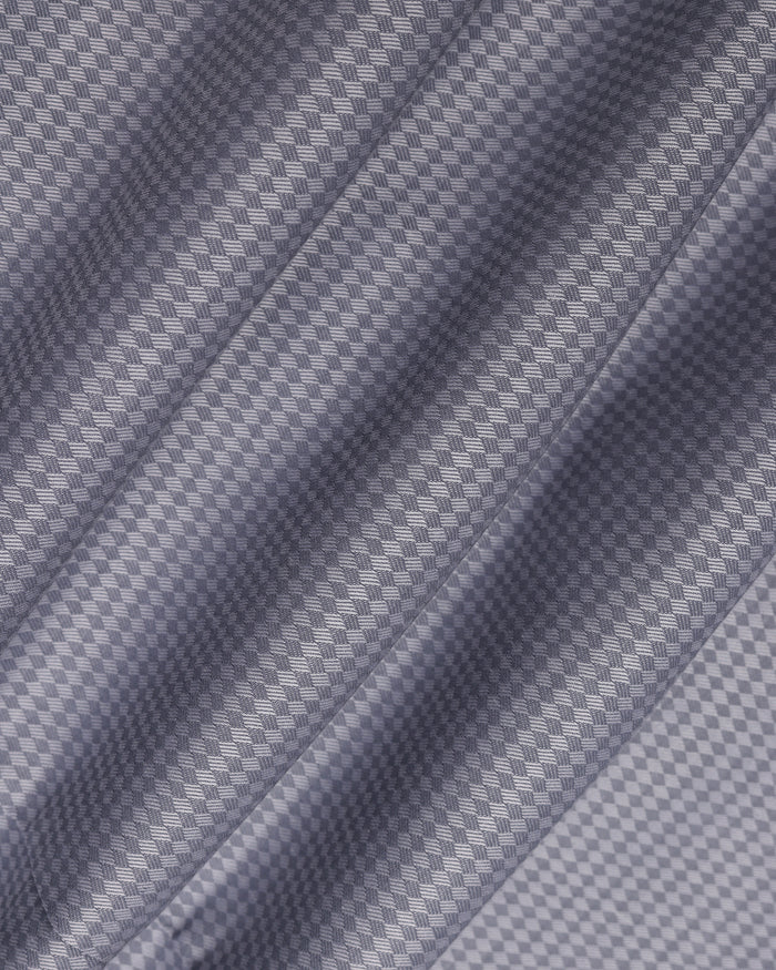 Grey Textured Shirt - Expression