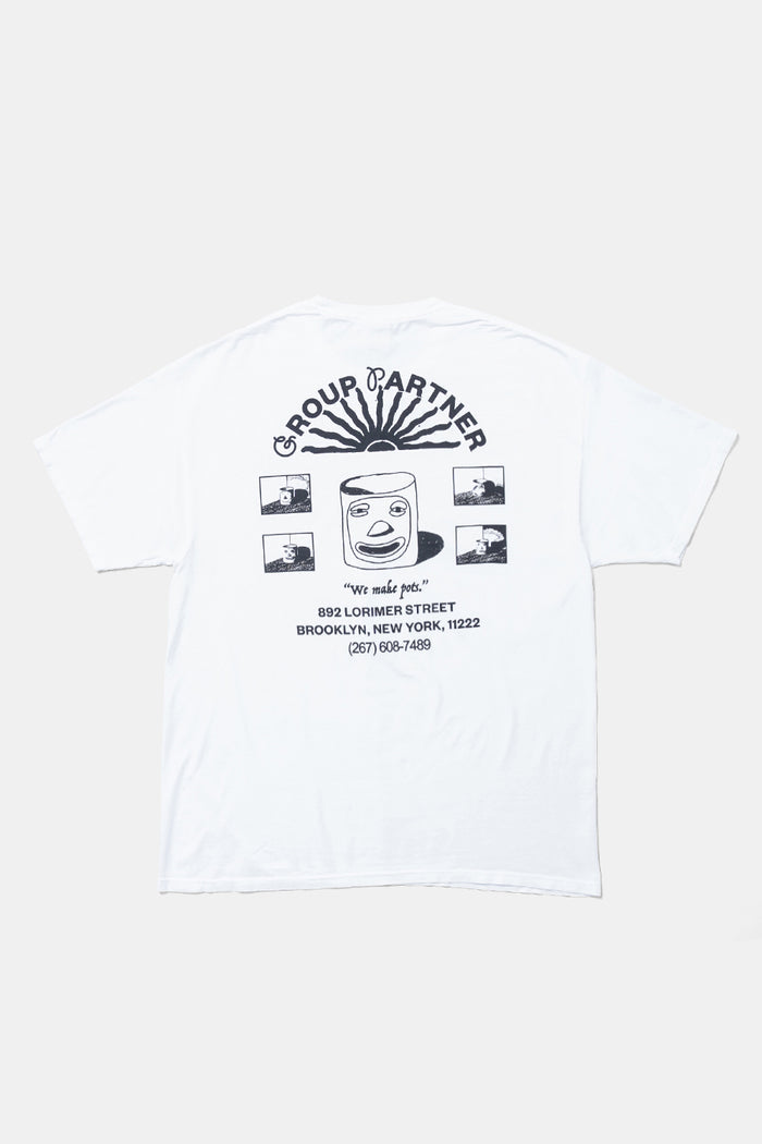 Group Partner S/S Tee WHT